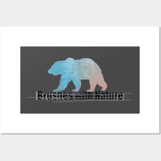 Brushes with Nature Bear Posters and Art